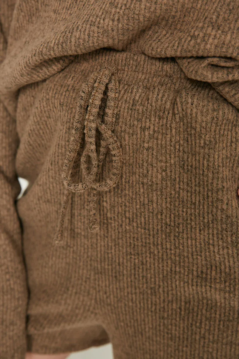 Womens Ribbed Knit Shorts sold by Hayden product image thumbnail 3