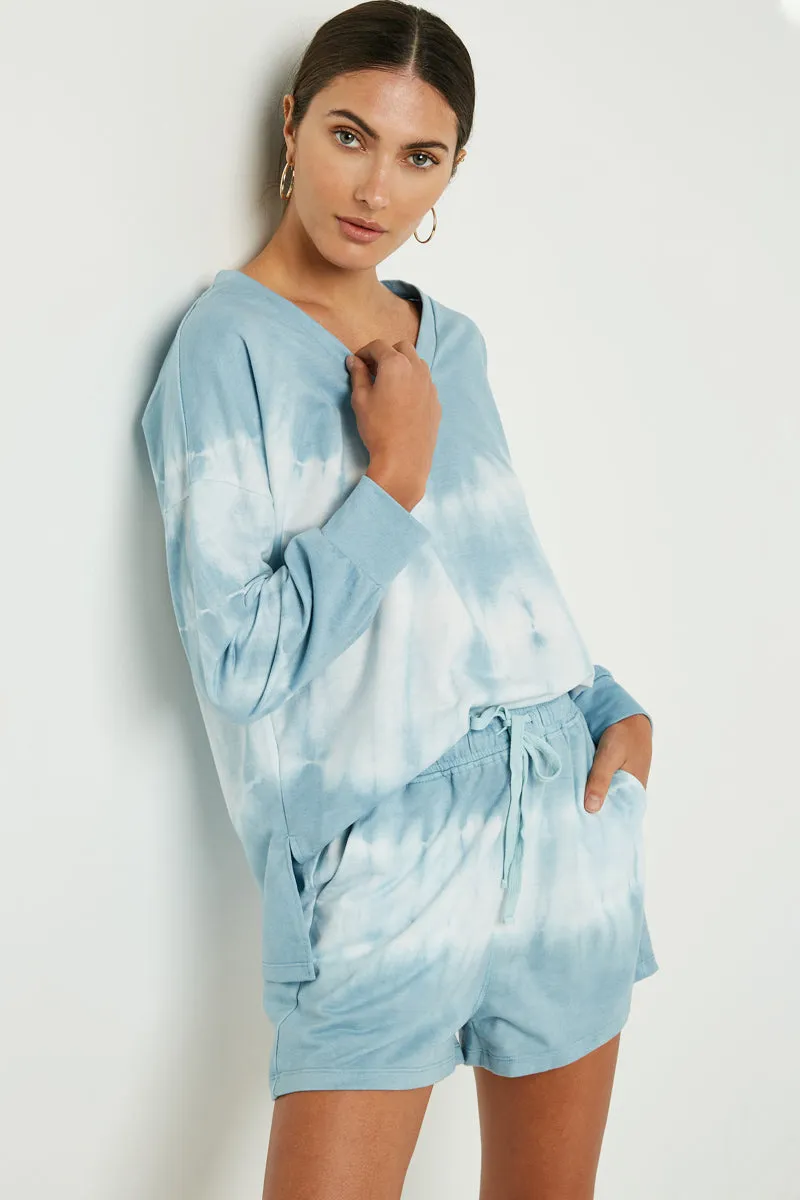 Womens Garment Dyed Drawstring Shorts sold by Hayden product image thumbnail 2