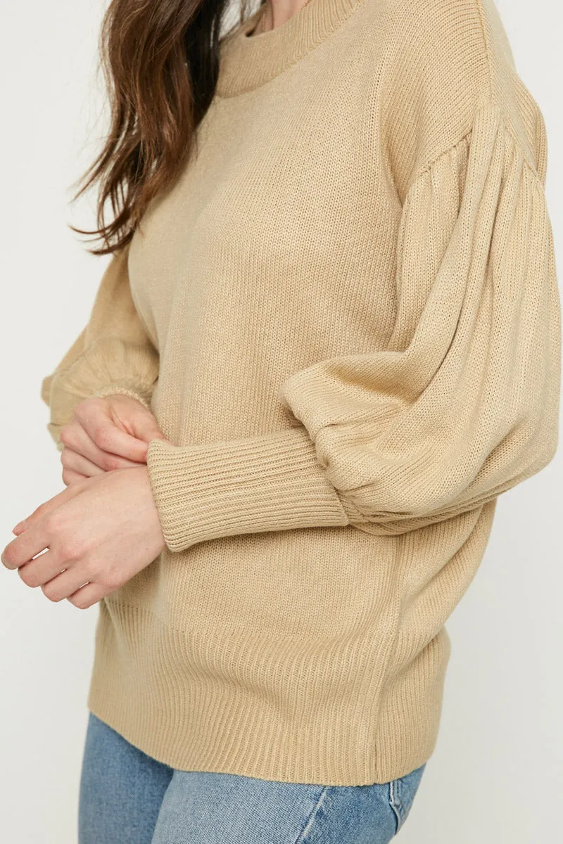 Womens Cuff Detail Pullover Knit Sweater sold by Hayden product image thumbnail 5