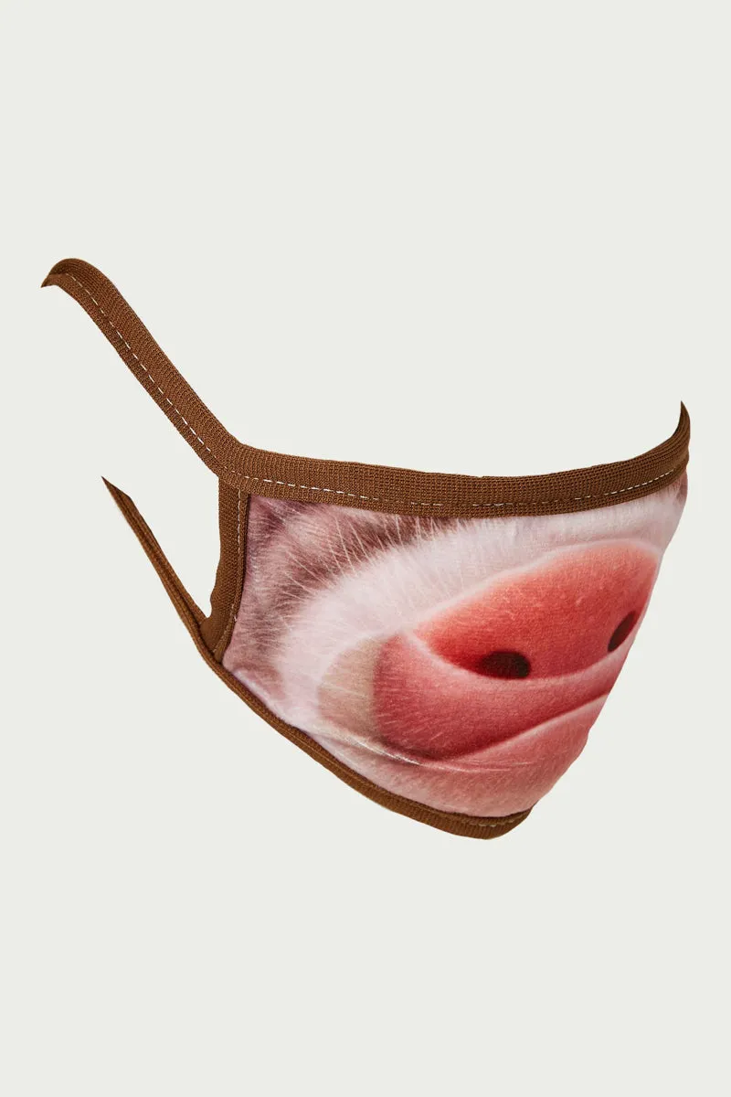 Womens Pig Print Face Mask sold by Hayden product image thumbnail 2