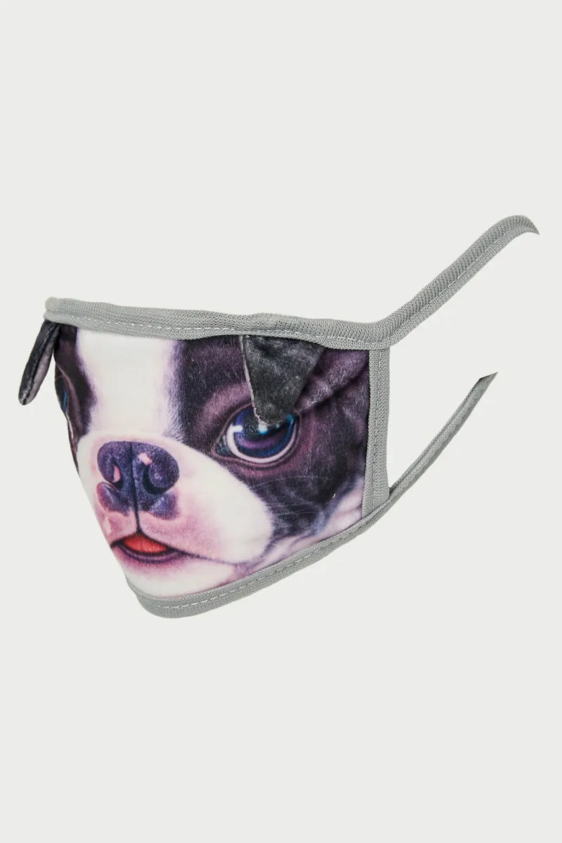 Womens Dog Print Face Mask sold by Hayden product image thumbnail 2