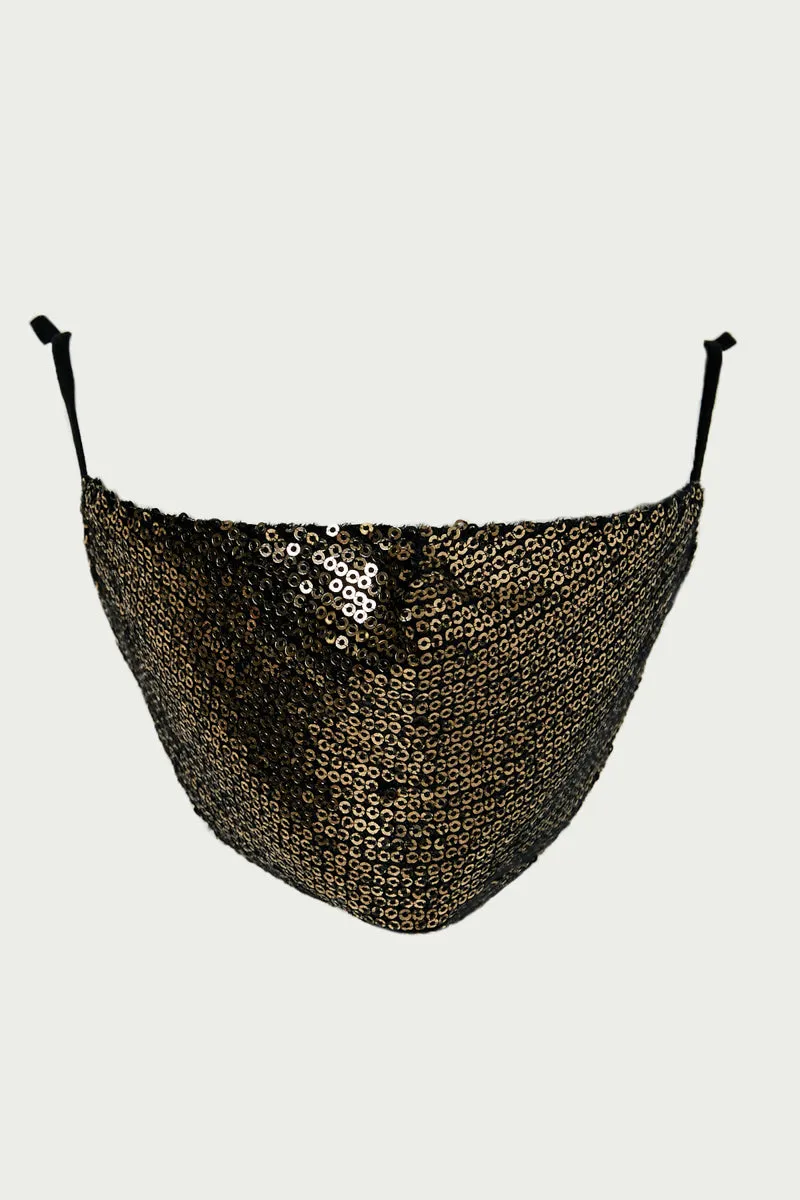 Womens Sequin Face Mask sold by Hayden product image thumbnail 5