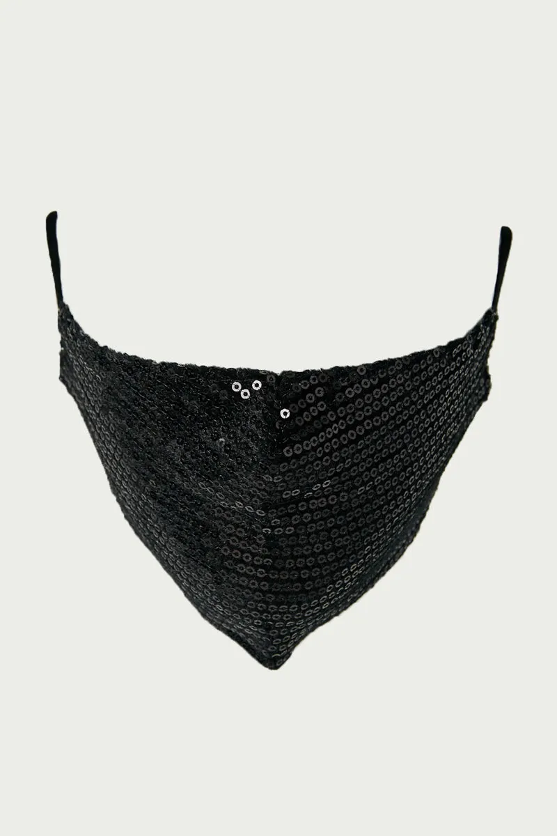 Womens Sequin Face Mask sold by Hayden product image thumbnail 2