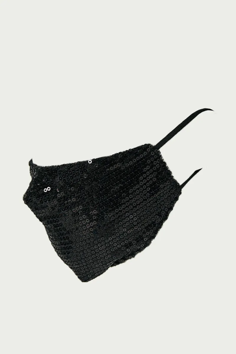 Womens Sequin Face Mask sold by Hayden product image thumbnail 3