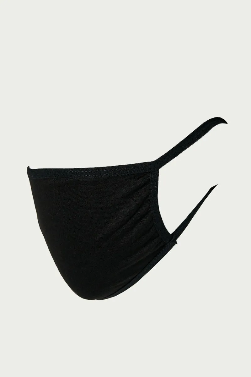 Womens Solid Single Layer Cotton Face Mask sold by Hayden product image thumbnail 2