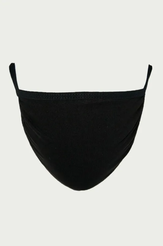 Womens Solid Single Layer Cotton Face Mask sold by Hayden