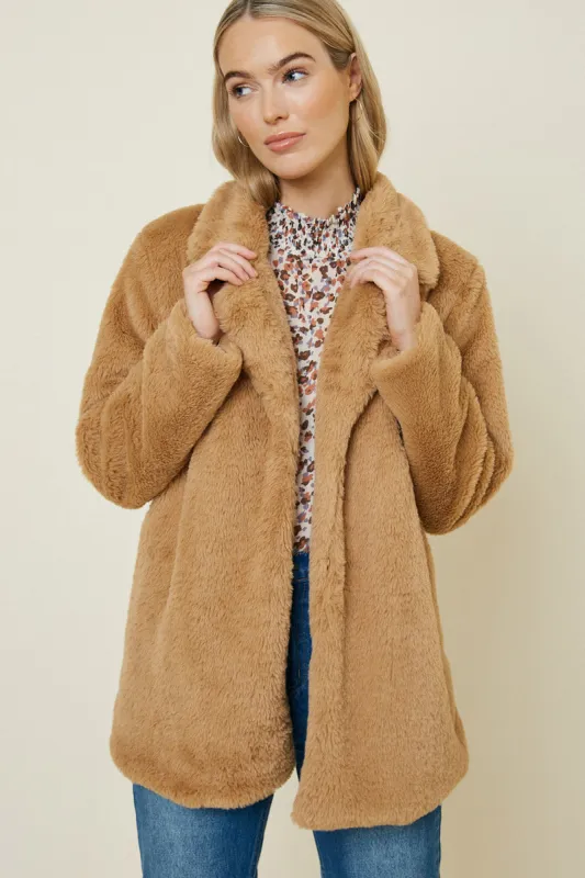 Womens Faux Fur Coat sold by Hayden