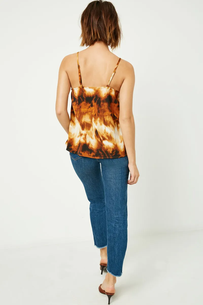 Womens Tie Dye V-Neck Cami sold by Hayden product image thumbnail 4