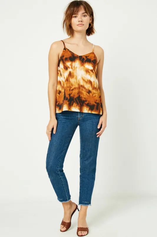 Womens Tie Dye V-Neck Cami sold by Hayden