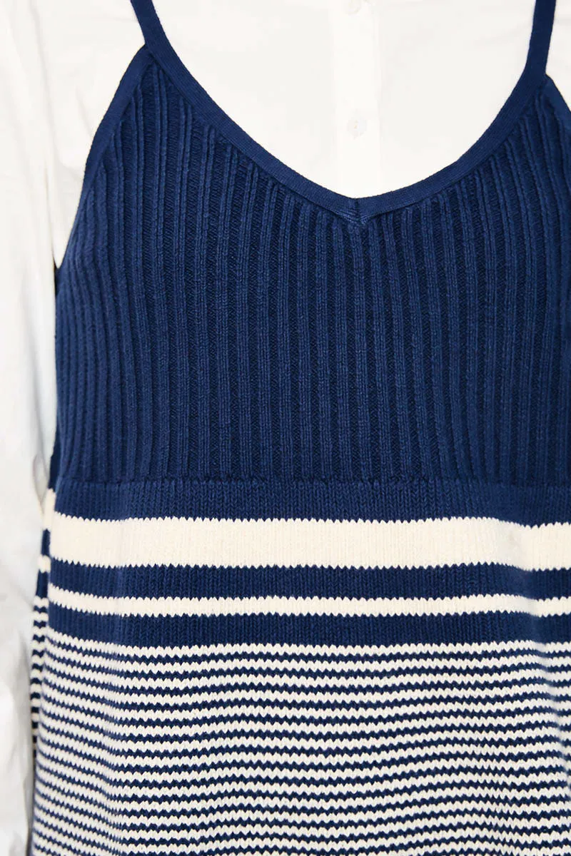 Womens Multi-Striped Sweater Tank Top sold by Hayden product image thumbnail 5