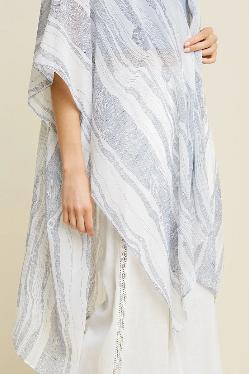Sheer Printed Kimono sold by Hayden product image thumbnail 5
