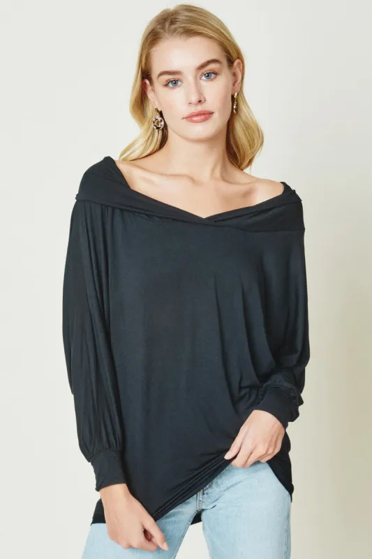 Womens Dolman Knit Top sold by Hayden