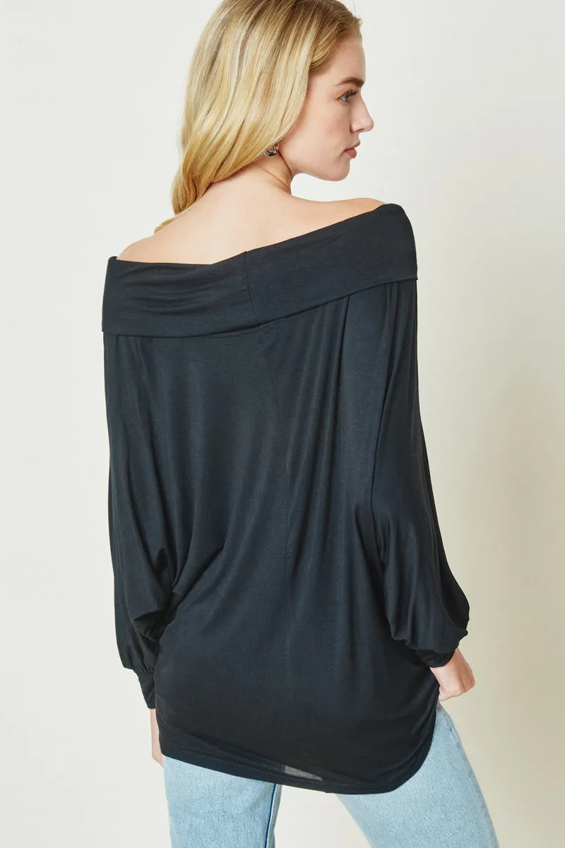 Womens Dolman Knit Top sold by Hayden product image thumbnail 2
