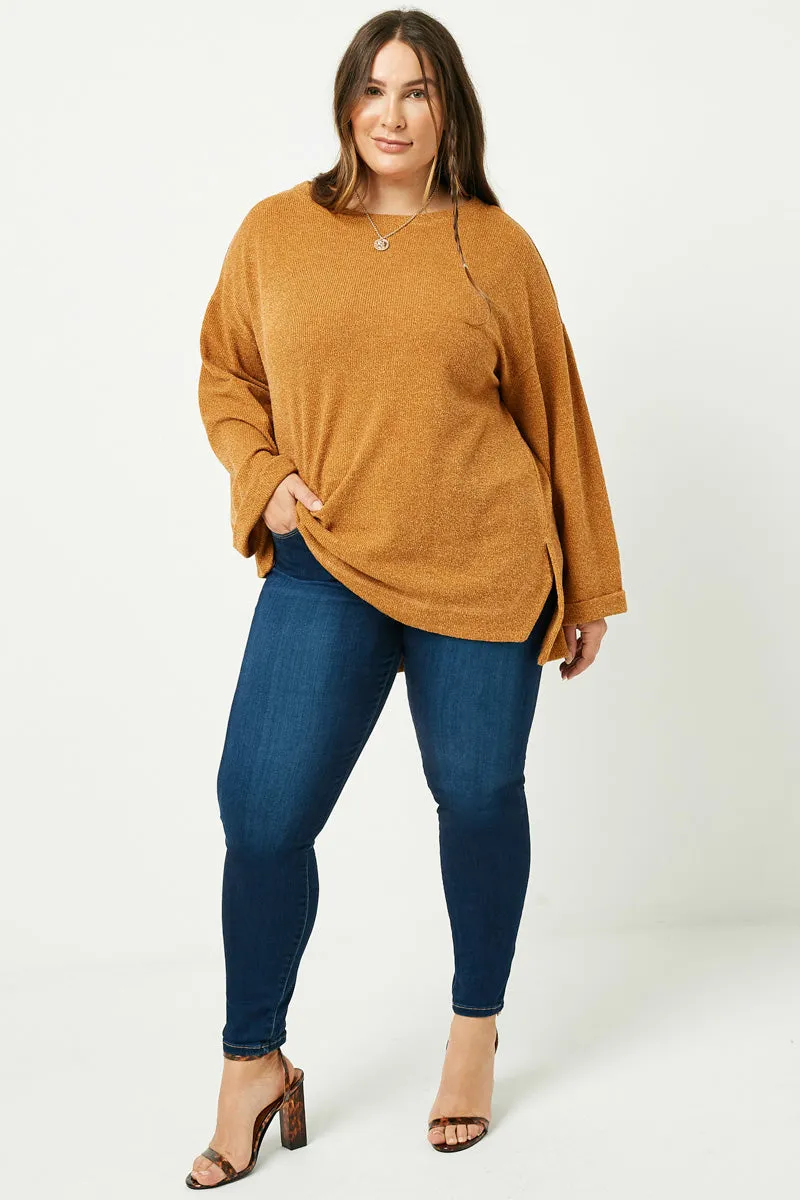 Womens Bell Sleeve Knit T Shirt sold by Hayden product image thumbnail 4