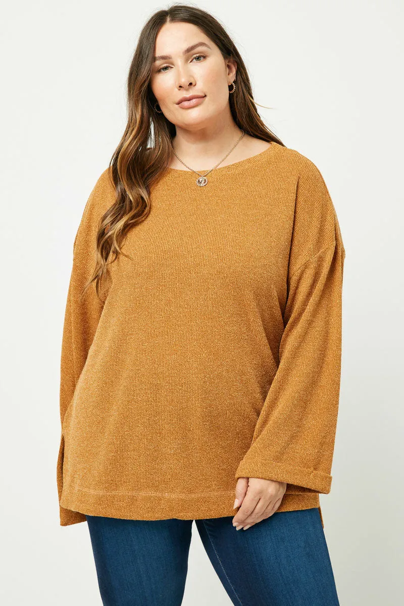 Womens Bell Sleeve Knit T Shirt sold by Hayden