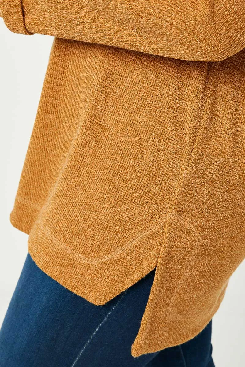 Womens Bell Sleeve Knit T Shirt sold by Hayden product image thumbnail 2