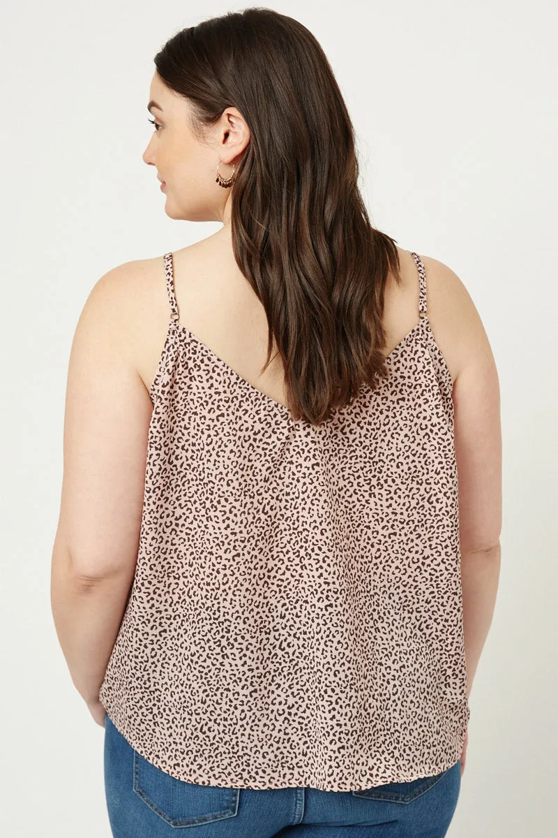 Womens Button-Down Leopard Tank sold by Hayden product image thumbnail 5