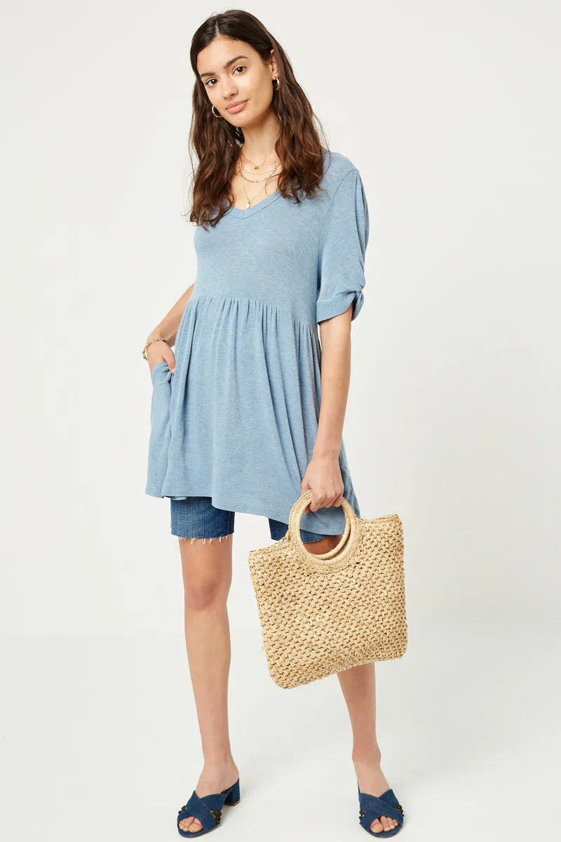 Womens Twist Sleeve Pocket Tunic sold by Hayden product image thumbnail 4