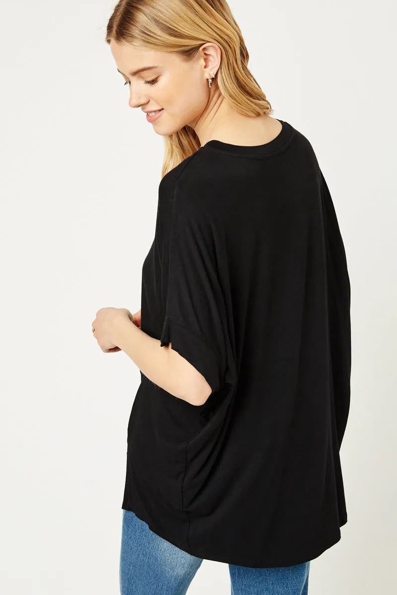 Womens High Low Hem Cut Tee sold by Hayden product image thumbnail 2