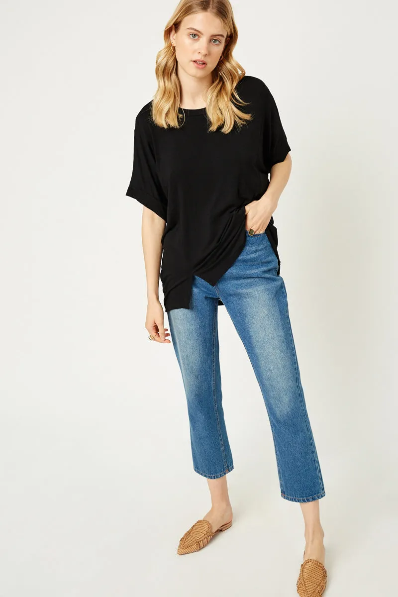 Womens High Low Hem Cut Tee sold by Hayden product image thumbnail 3