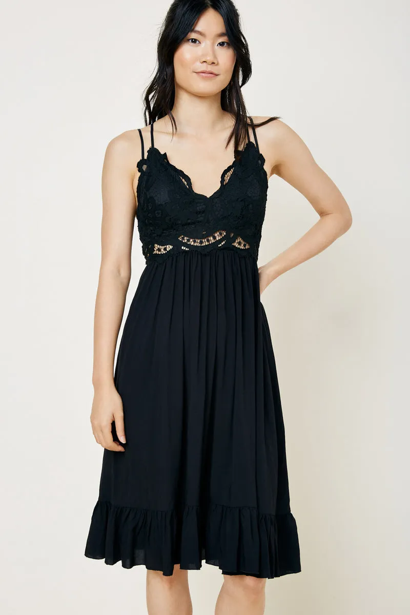 Womens Lace Empire Dress sold by Hayden product image thumbnail 3