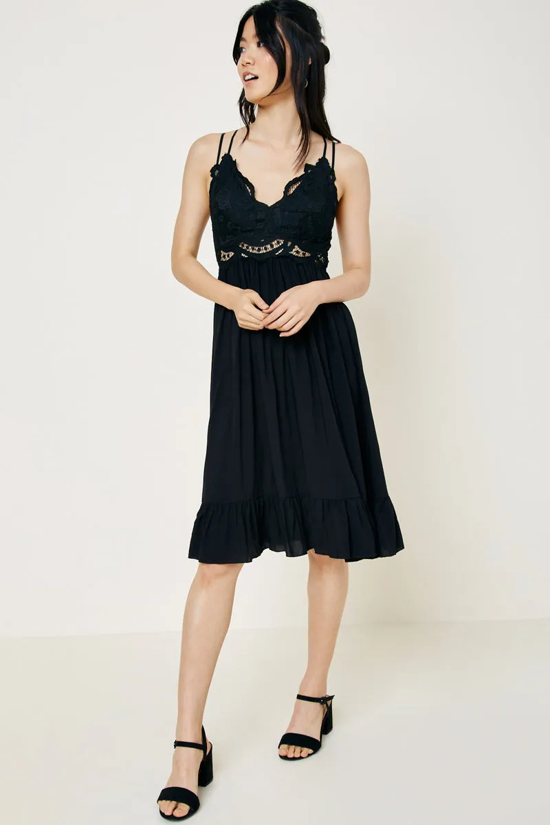 Womens Lace Empire Dress sold by Hayden product image thumbnail 4