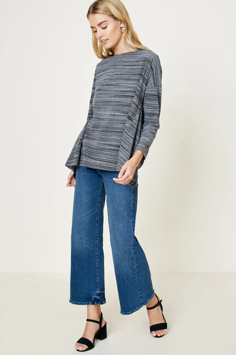 Womens Ribbed Twist Back Tee sold by Hayden product image thumbnail 3