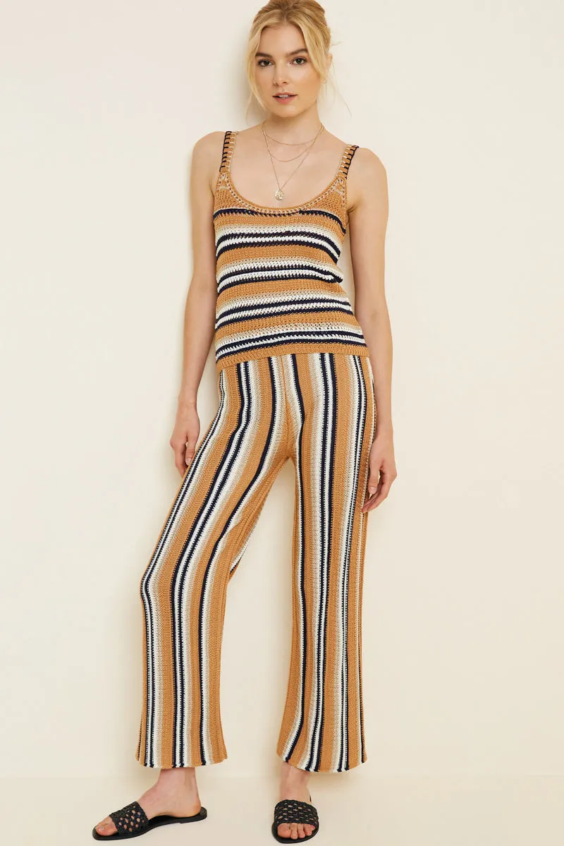 Womens Stripe Sweater Knit Tank sold by Hayden product image thumbnail 4