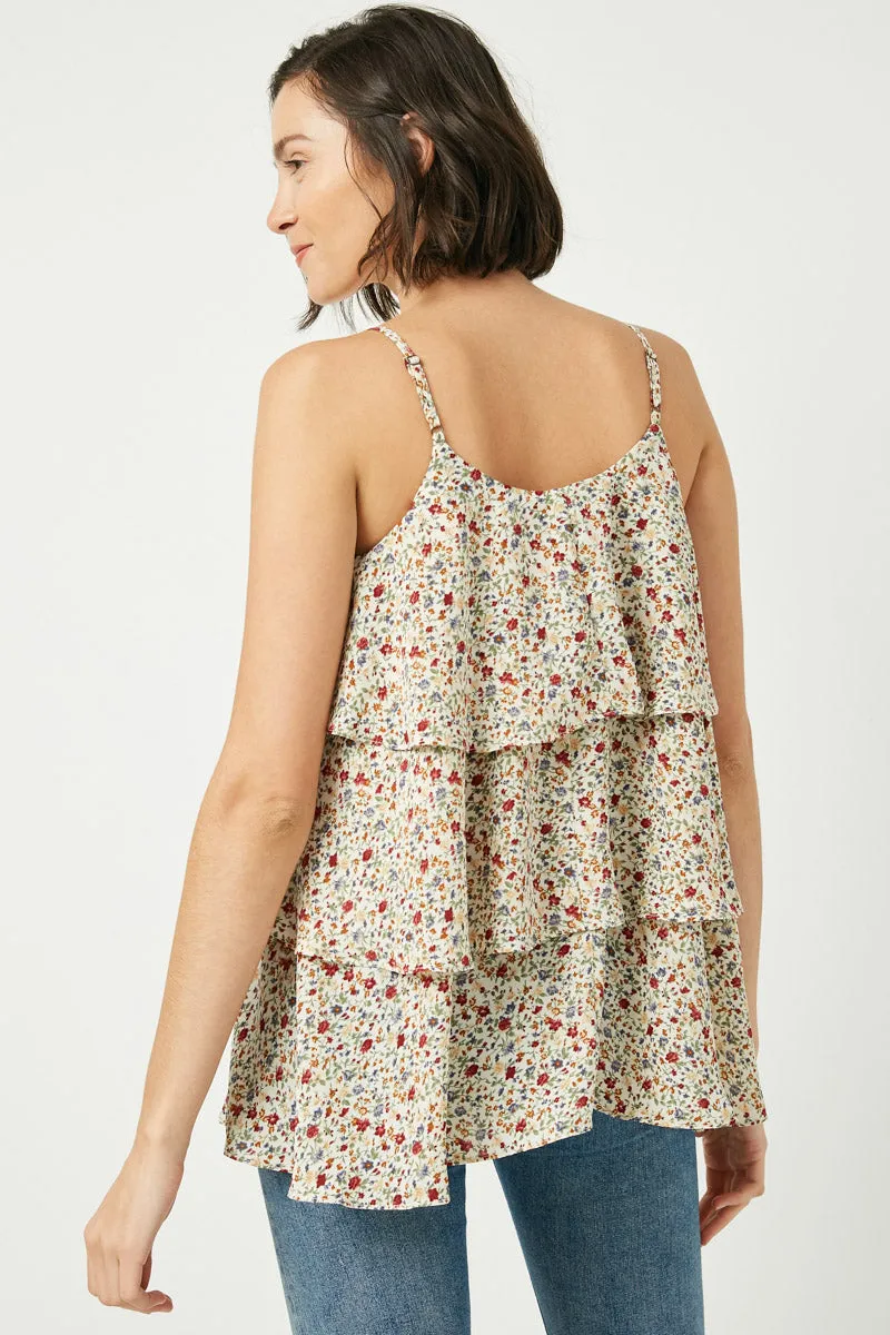 Womens Tiered Sleeveless Strappy Top sold by Hayden product image thumbnail 3