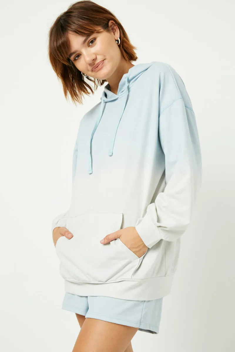 Womens Garment Dip Dyed Oversized Hoodie sold by Hayden product image thumbnail 4