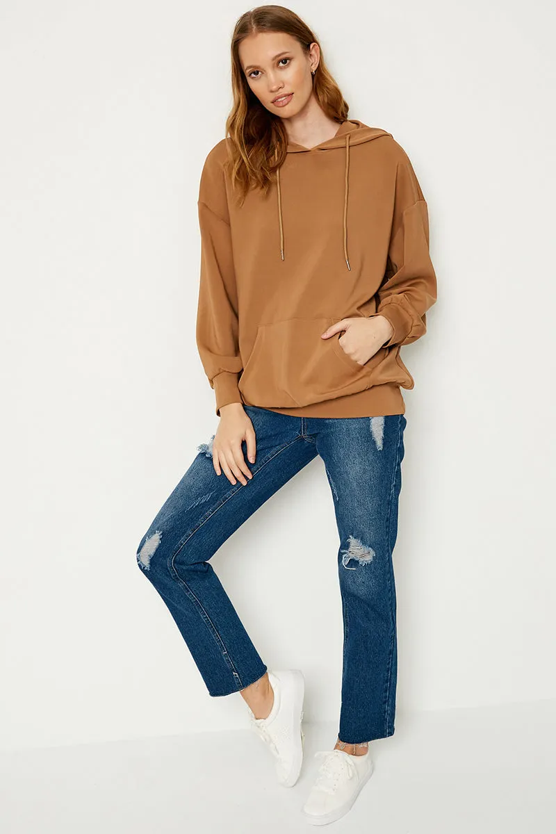 Womens Banded Hoodie sold by Hayden product image thumbnail 3