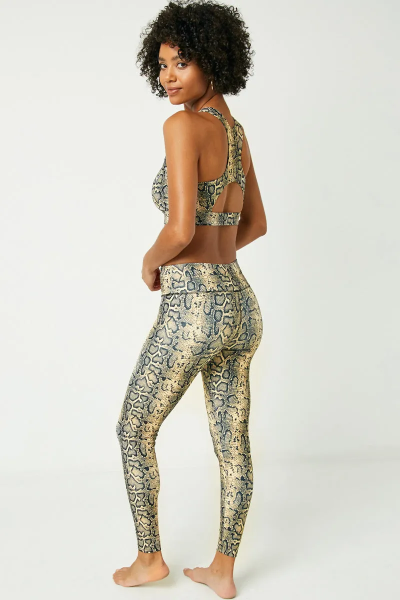 Womens Snakeskin Lounge Legging sold by Hayden product image thumbnail 4