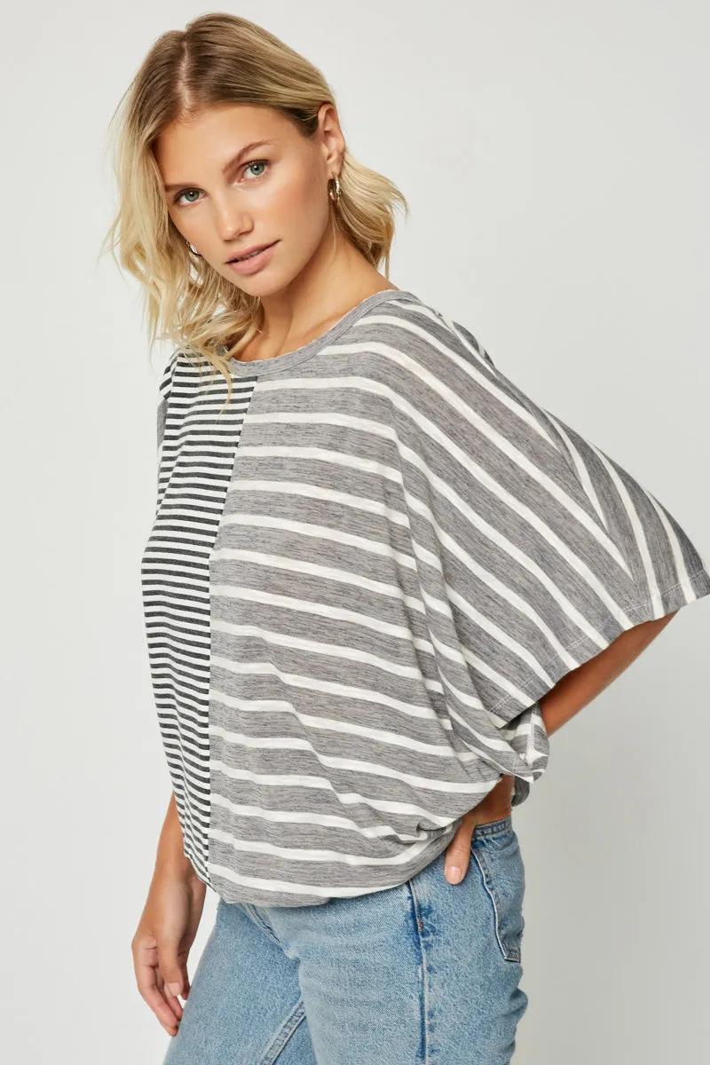 Womens Contrast Striped Top sold by Hayden product image thumbnail 2