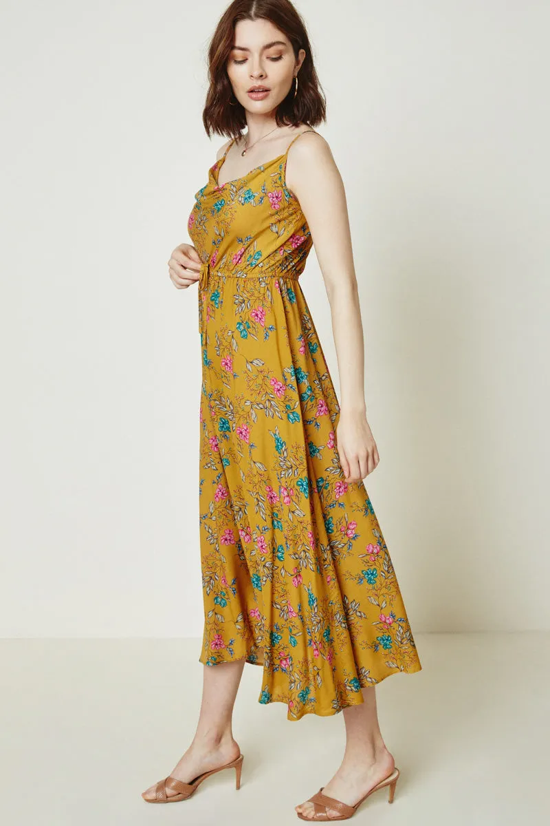 Womens Floral Cowl Neck Maxi Dress sold by Hayden product image thumbnail 3