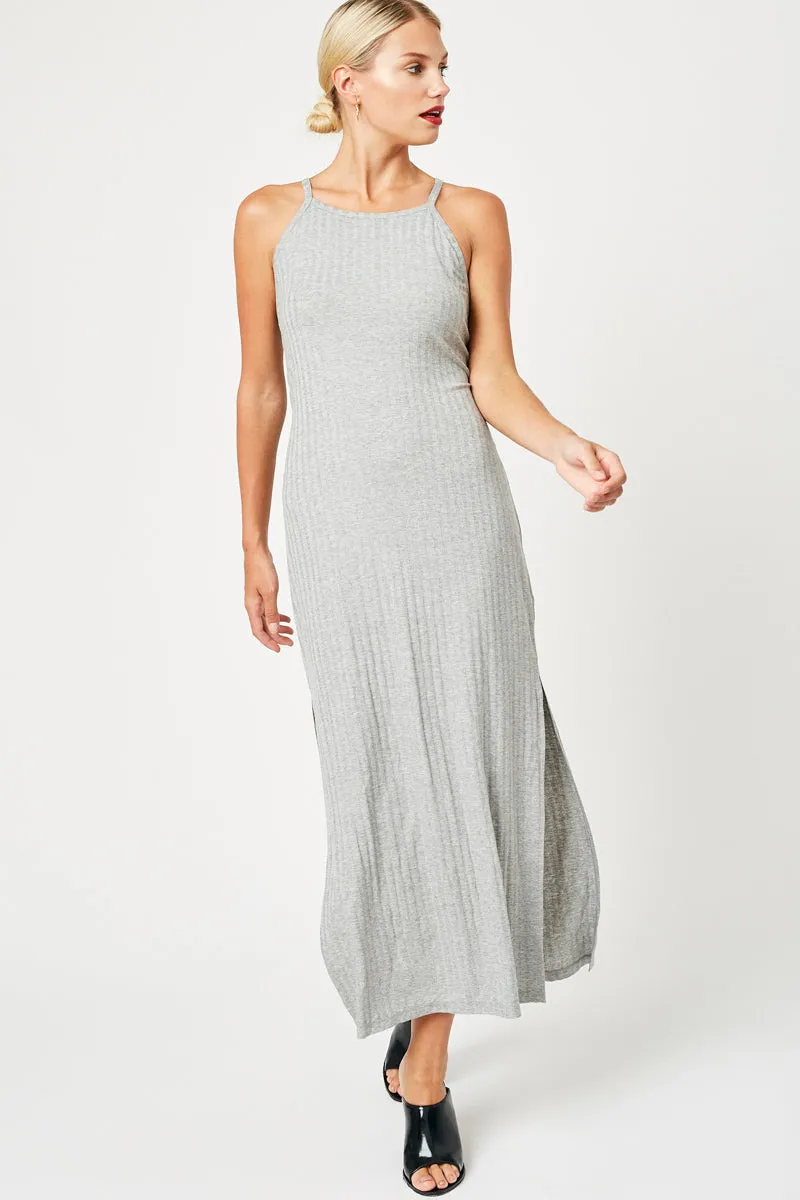 Womens Ribbed Tie Back Maxi Dress sold by Hayden
