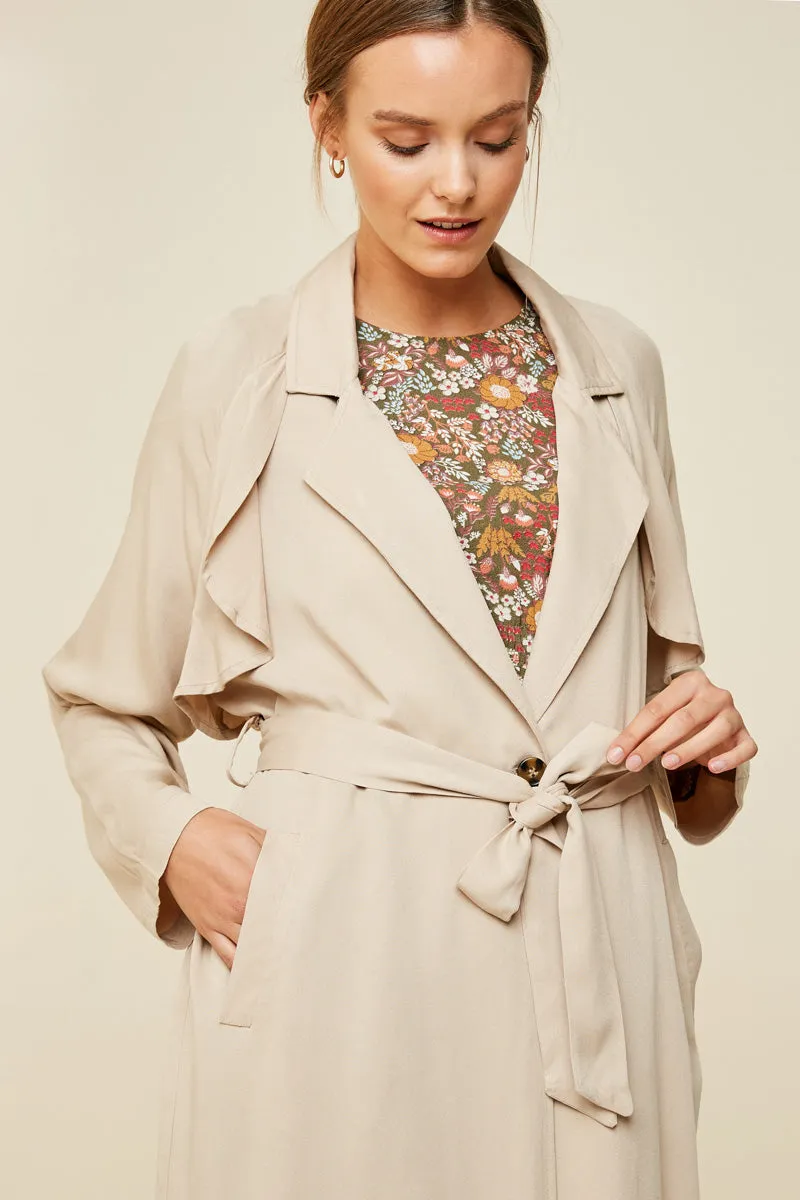 Womens Longline Trench Coat sold by Hayden product image thumbnail 5