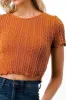 Short Sleeve Crop Top sold by Heart & Hips