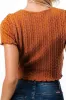 Short Sleeve Crop Top sold by Heart & Hips