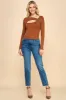 Cut-Out Detail Top sold by Heart & Hips
