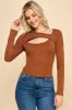 Cut-Out Detail Top sold by Heart & Hips