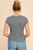 SIDE RUCHED DETAIL TOP sold by Heart & Hips