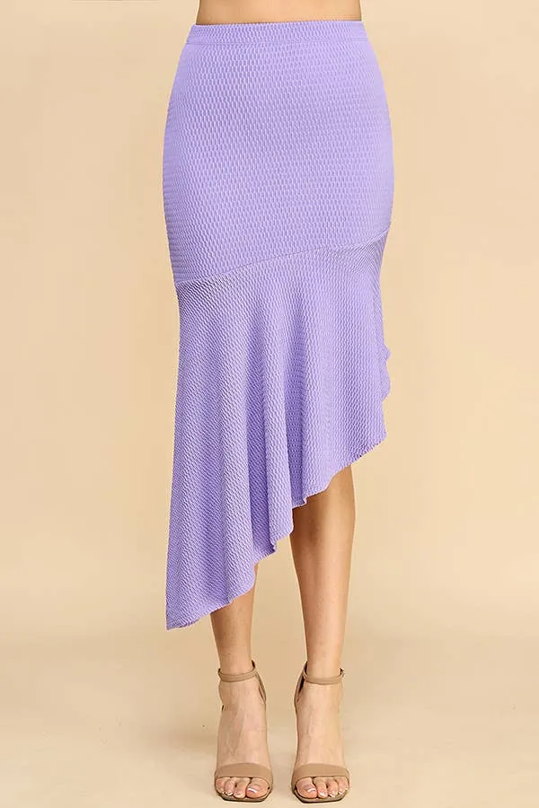 ASYMMETRIC RUFFLE SKIRT sold by Heart & Hips product image thumbnail 4