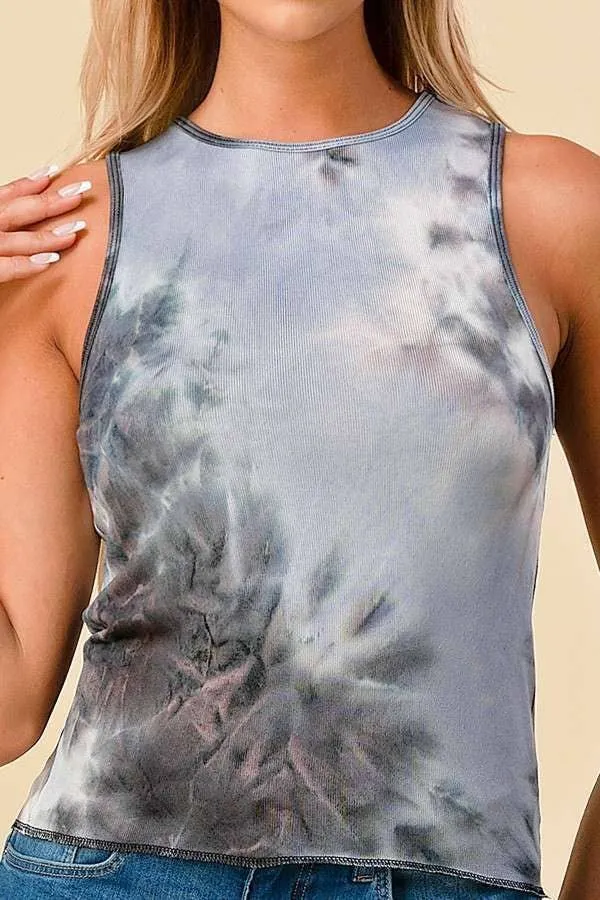 Tie Dye Tank Top sold by Heart & Hips product image thumbnail 2