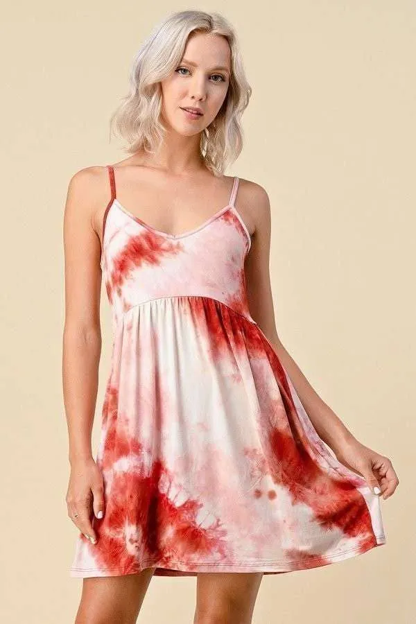 TIE DYE CAMI DRESS sold by Heart & Hips