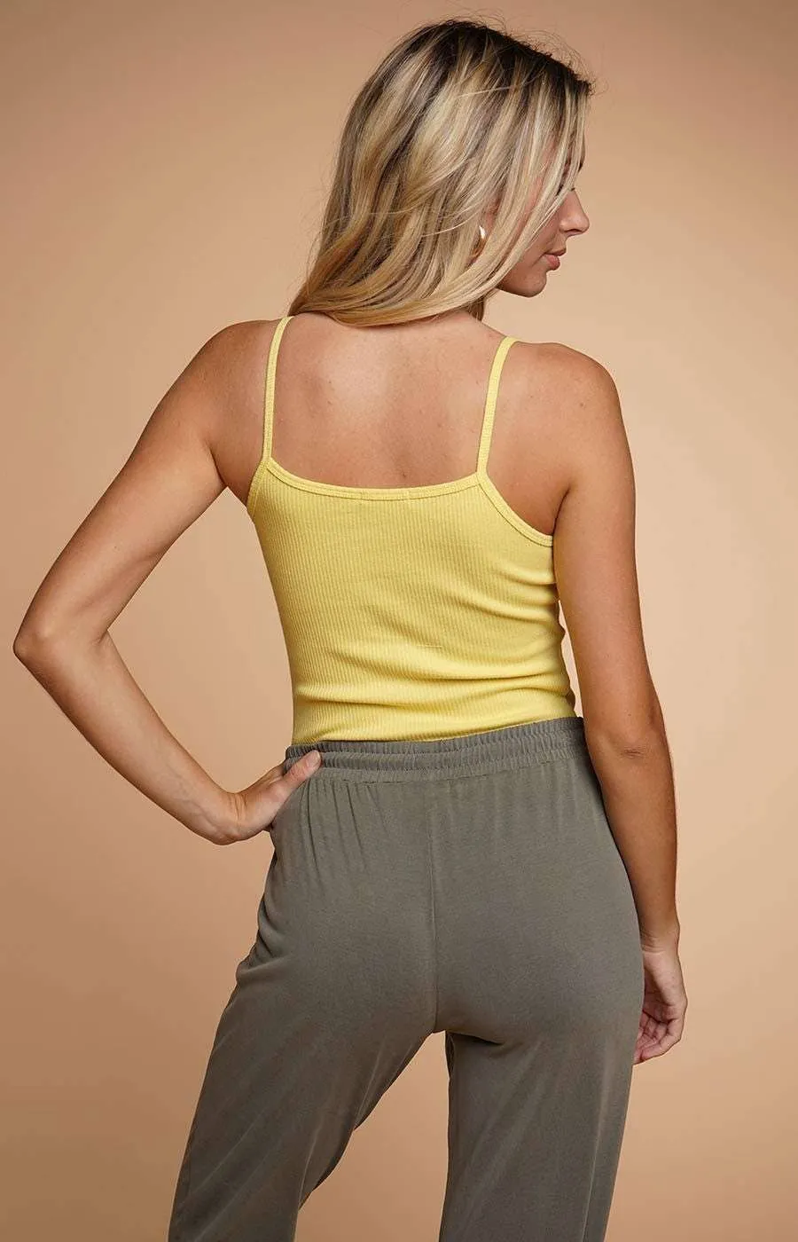 BUTTON RIB CAMI sold by Heart & Hips product image thumbnail 3