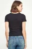 DOUBLE LAYERED FRONT V-NECK RIBBED TEE sold by Heart & Hips