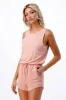 LOWCUT SURPLICE ROMPER WITH SIDE POCKETS sold by Heart & Hips