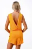 LOWCUT SURPLICE ROMPER WITH SIDE POCKETS sold by Heart & Hips