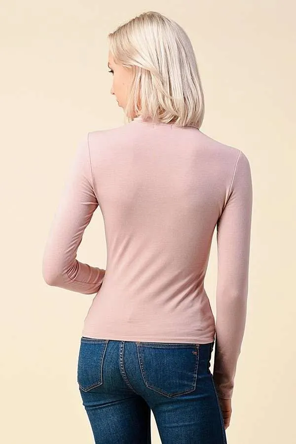 LSLV CONTRAST MESH YOKE DETAIL TOP sold by Heart & Hips product image thumbnail 5