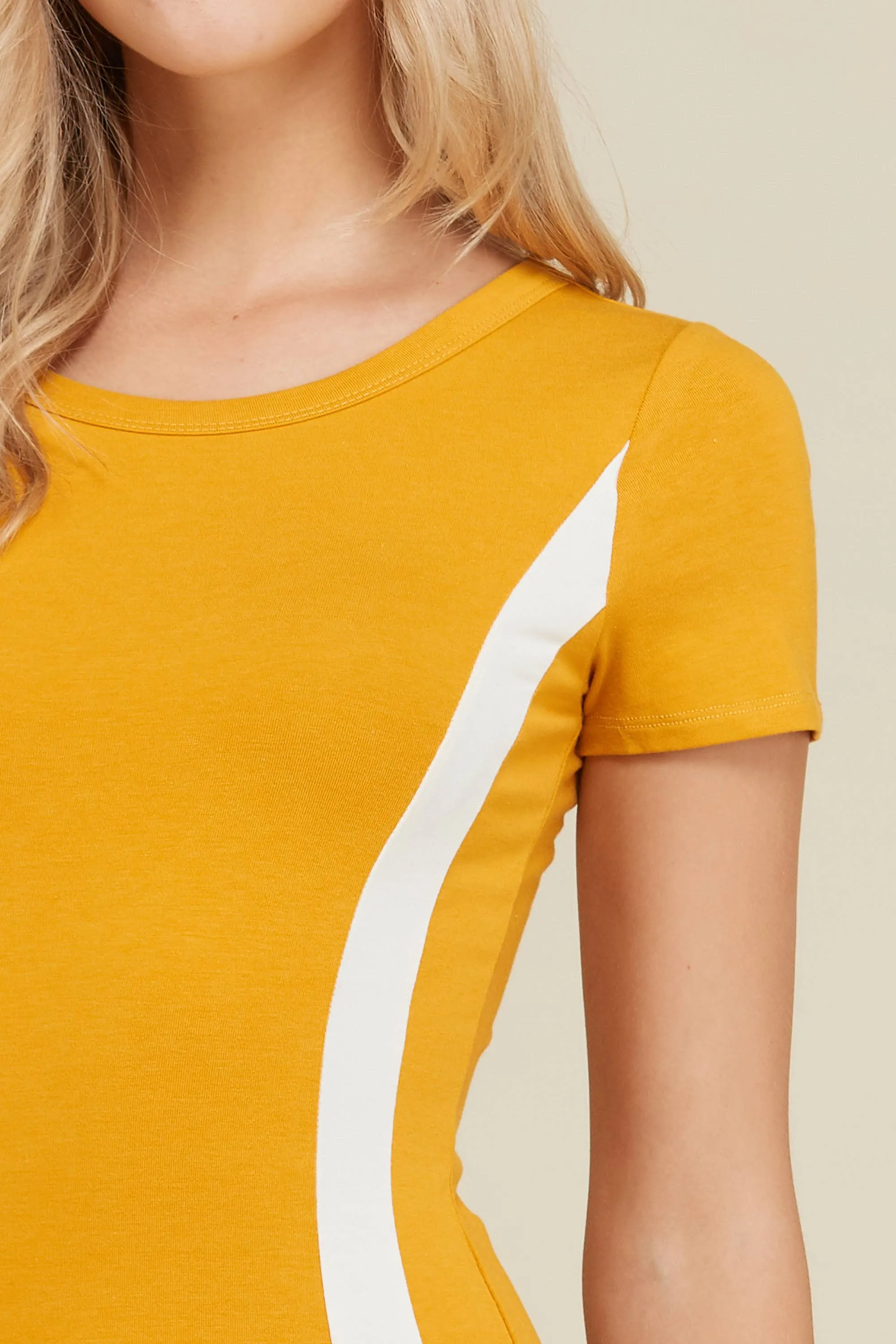 COLORBLOCK MIDI DRESS sold by Heart & Hips product image thumbnail 2